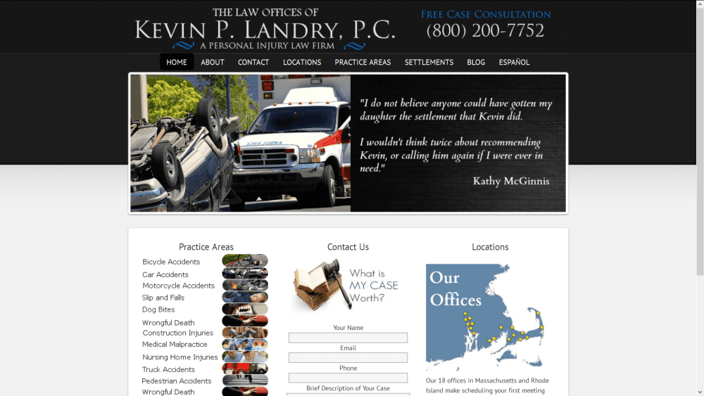 Law Firm Website Copy by Angie Johnston
