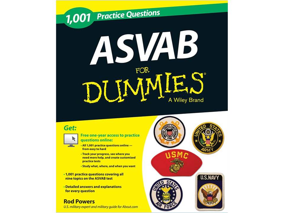 1,001 ASVAB Practice Questions for Dummies - Technical Editor