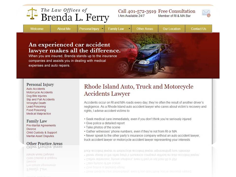 Law Firm Website Copy by Angie Papple Johnston