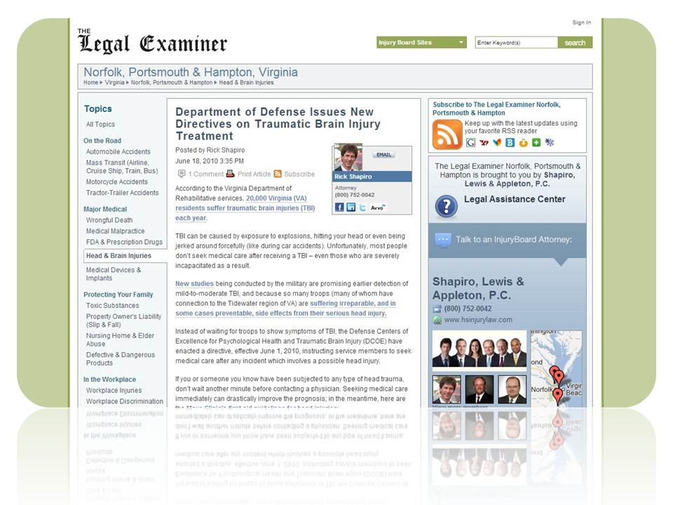 Blogging for Personal Injury Lawyers