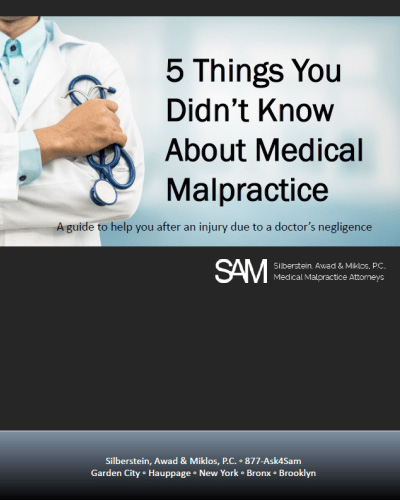 Medical Malpractice Ebook for Personal Injury Lawyer in Manhattan
