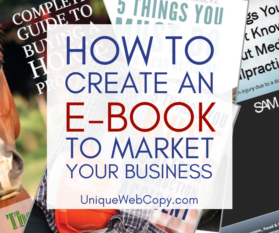 How to Create an E-Book to Market Your Business - Angie Papple Johnston