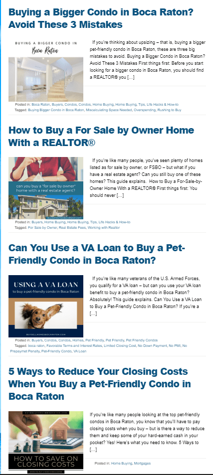 Real Estate Blogger in Florida - Angie Papple Johnston